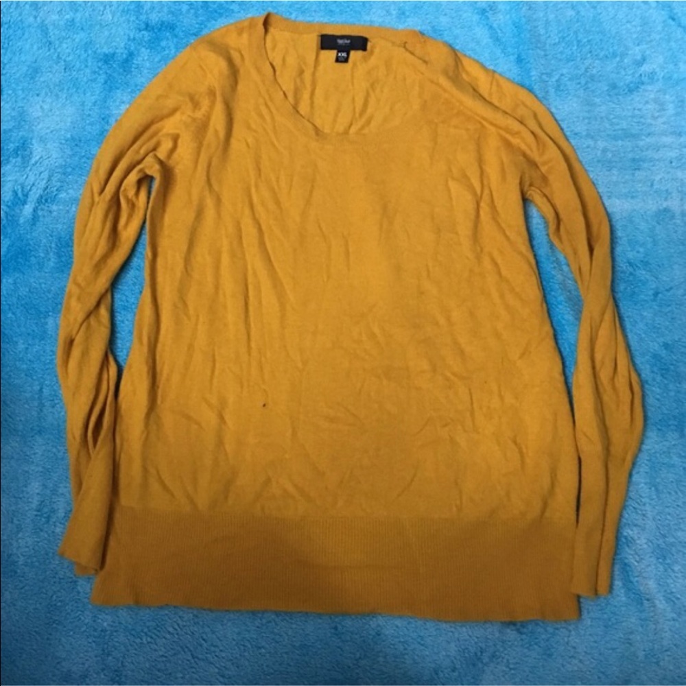 Mustard Yellow Sweater